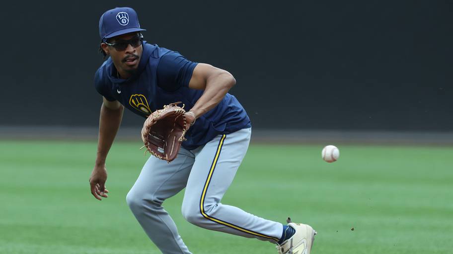 Milwaukee Brewers infielder David Hamilton