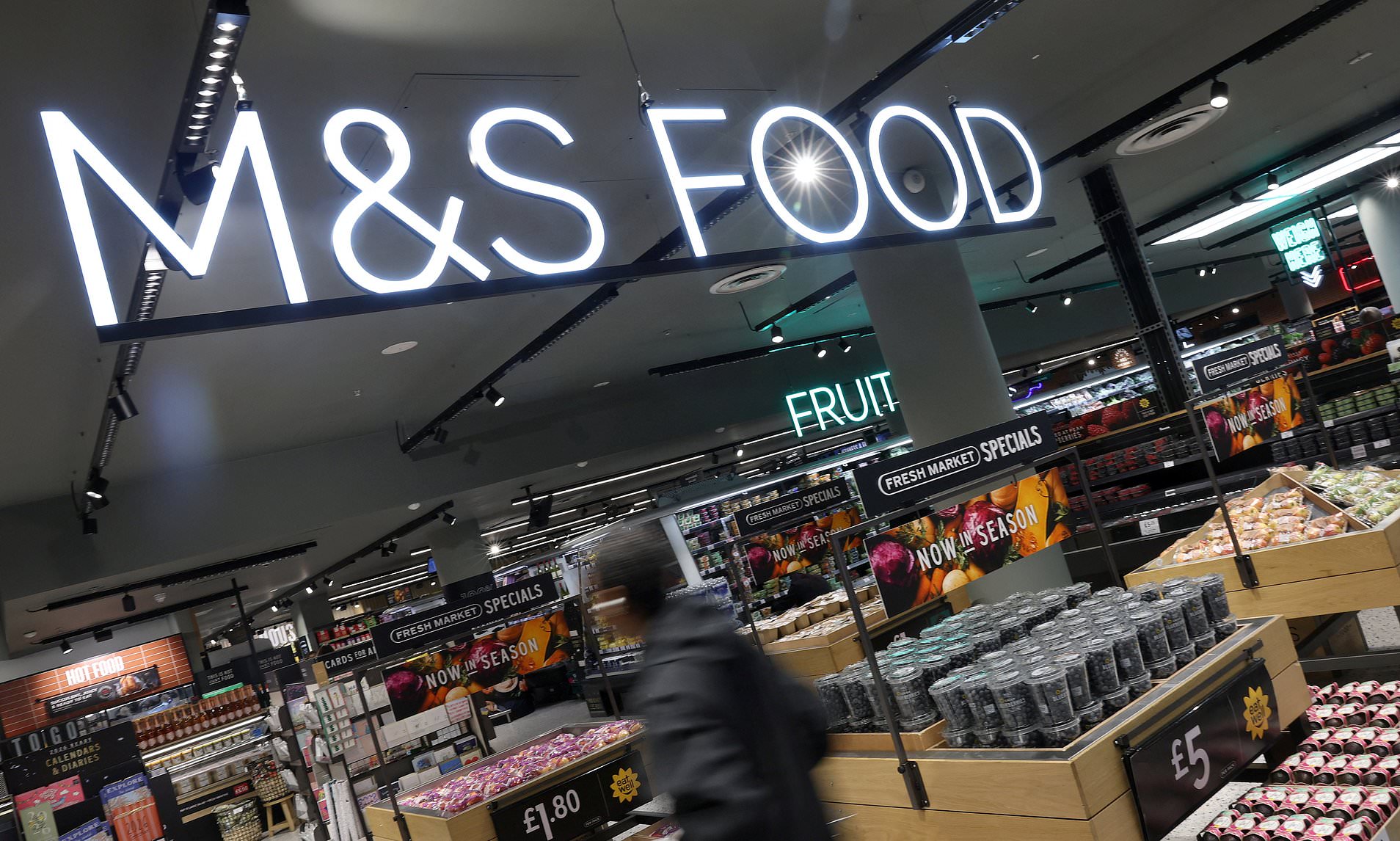 Sizzling summer for Marks & Spencer as heatwave and World Cup boost food sales