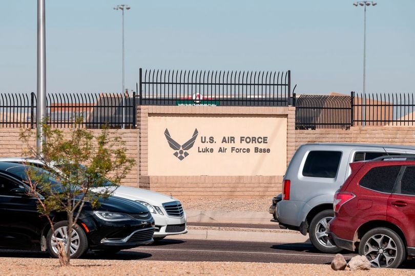 The flight crew “worked with air traffic controllers” to finish the landing at the base