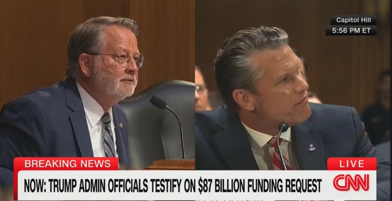 Senator calls Hegseth a 'failure' to his face, setting off heated exchange