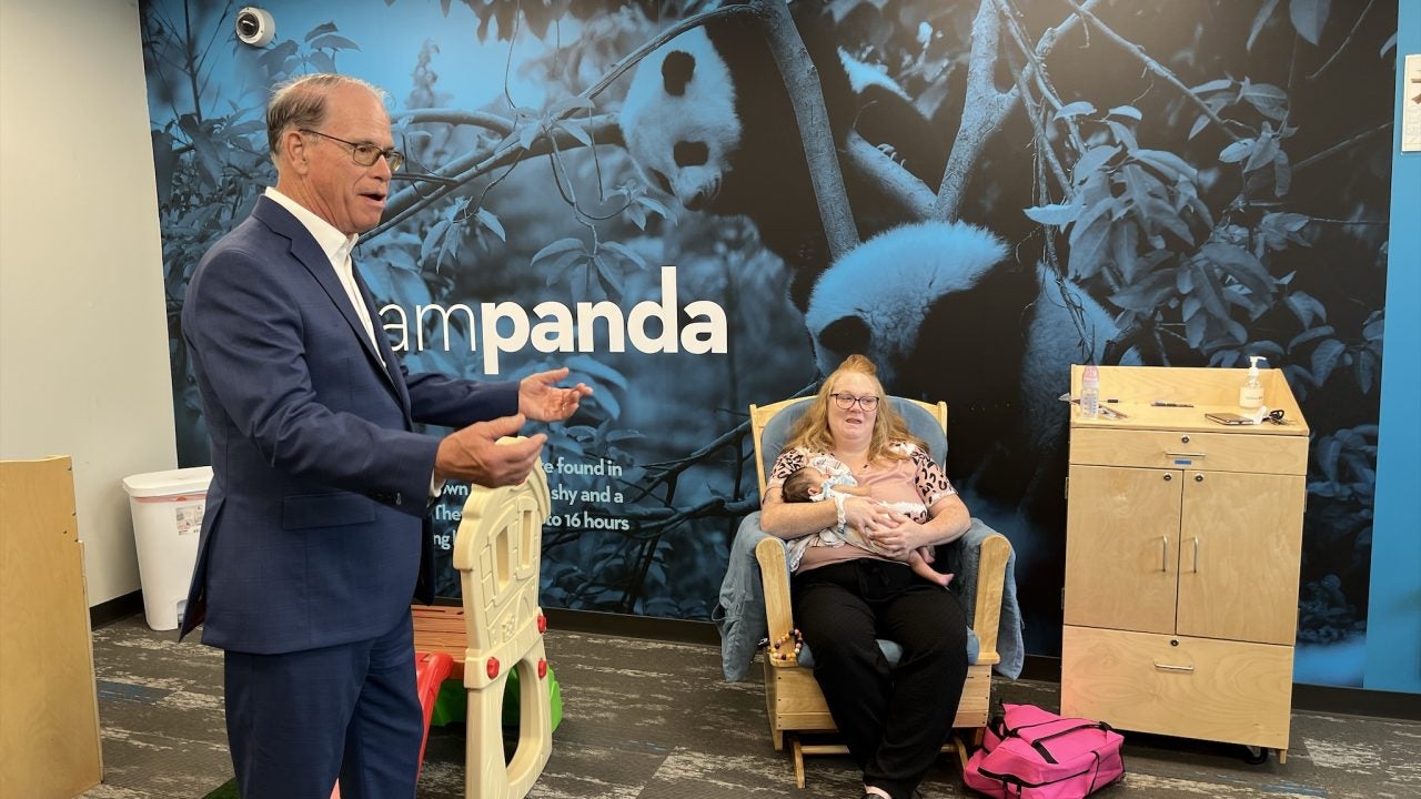 Gov. Braun says more child care funding can clear backlog