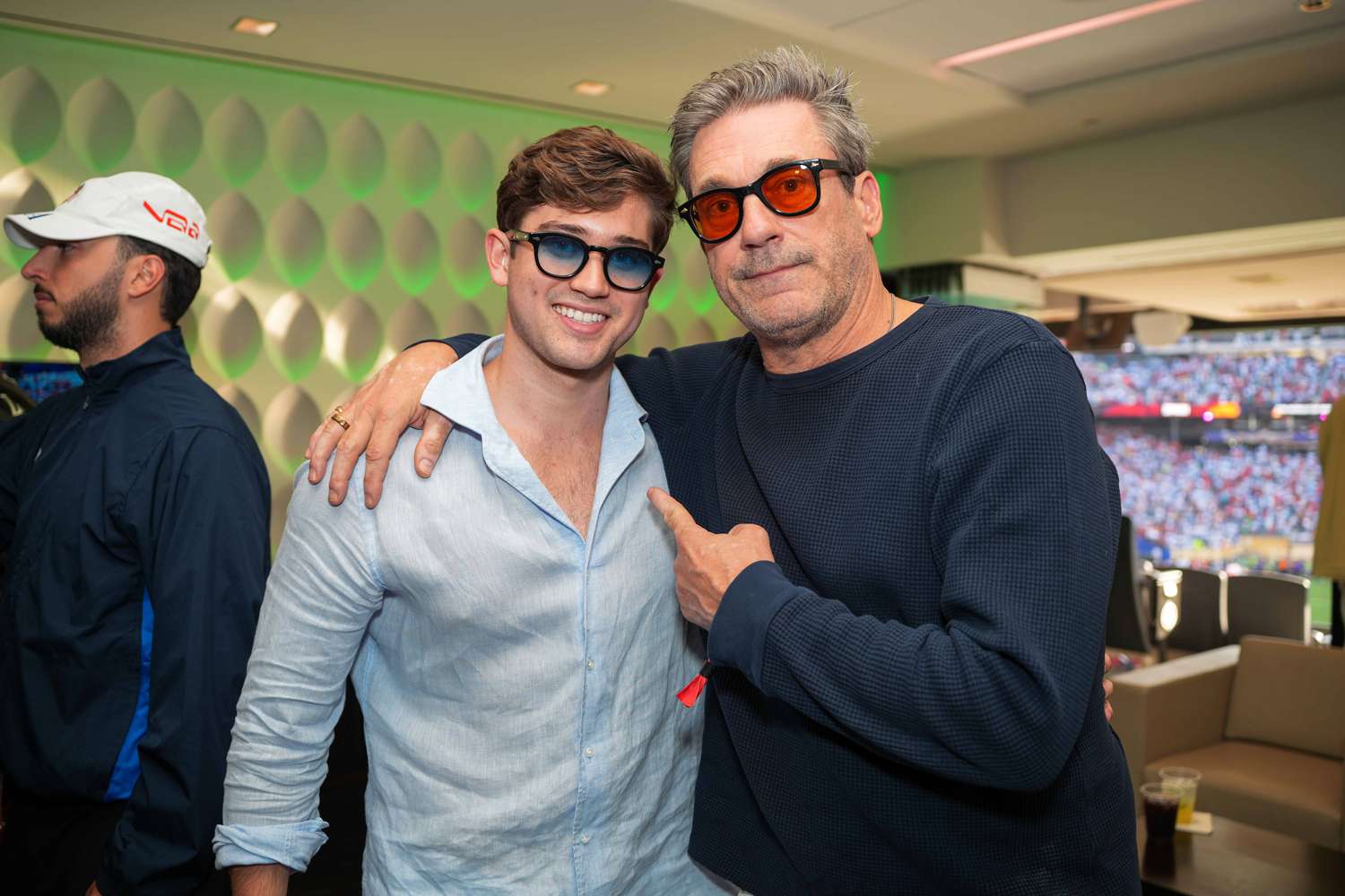 See all the celebrities who caught the thrilling World Cup final from Jets chairman Woody Johnson’s luxury suite (photos)