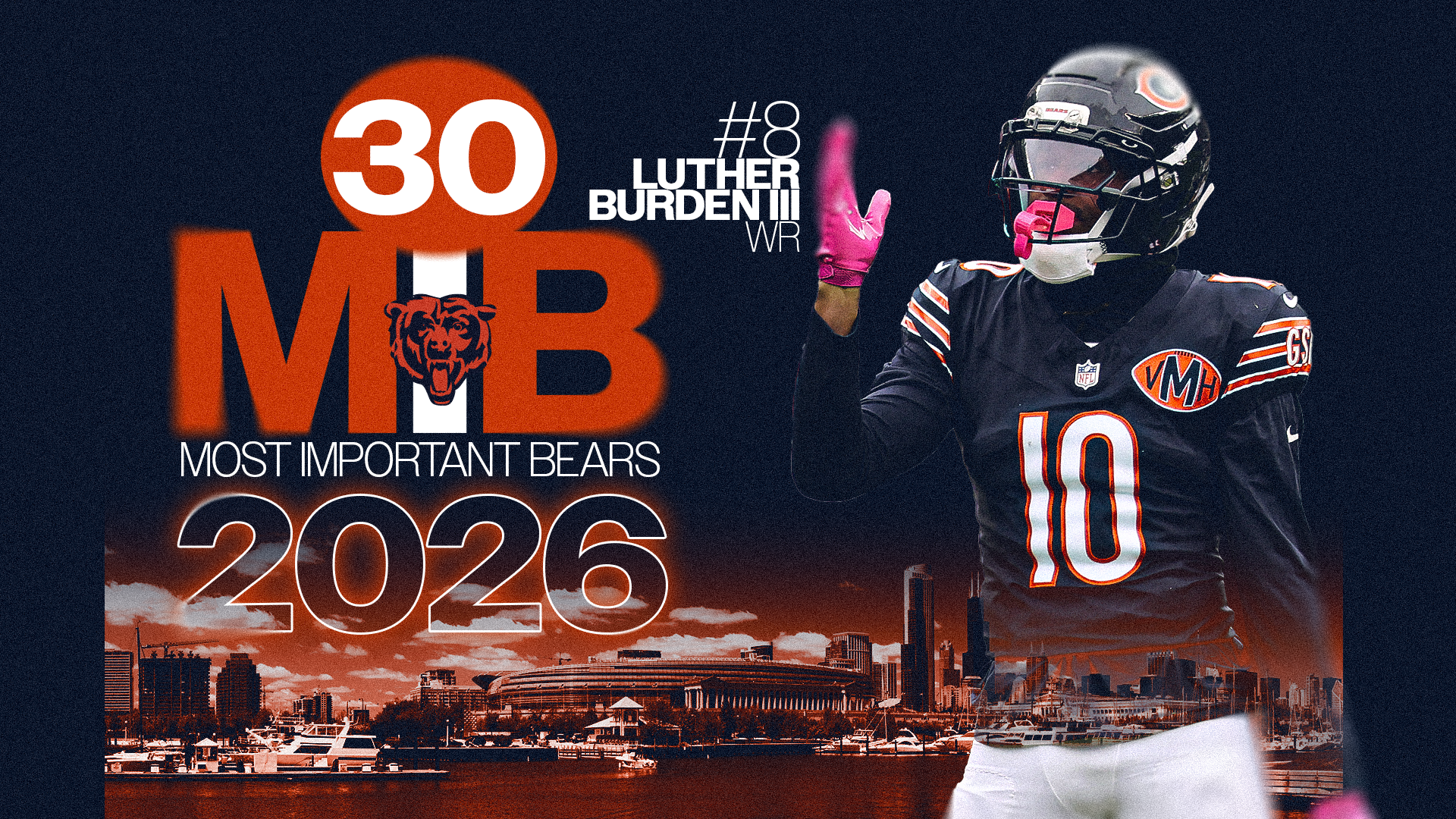30 most important Bears of 2026: Luther Burden III (No. 8)