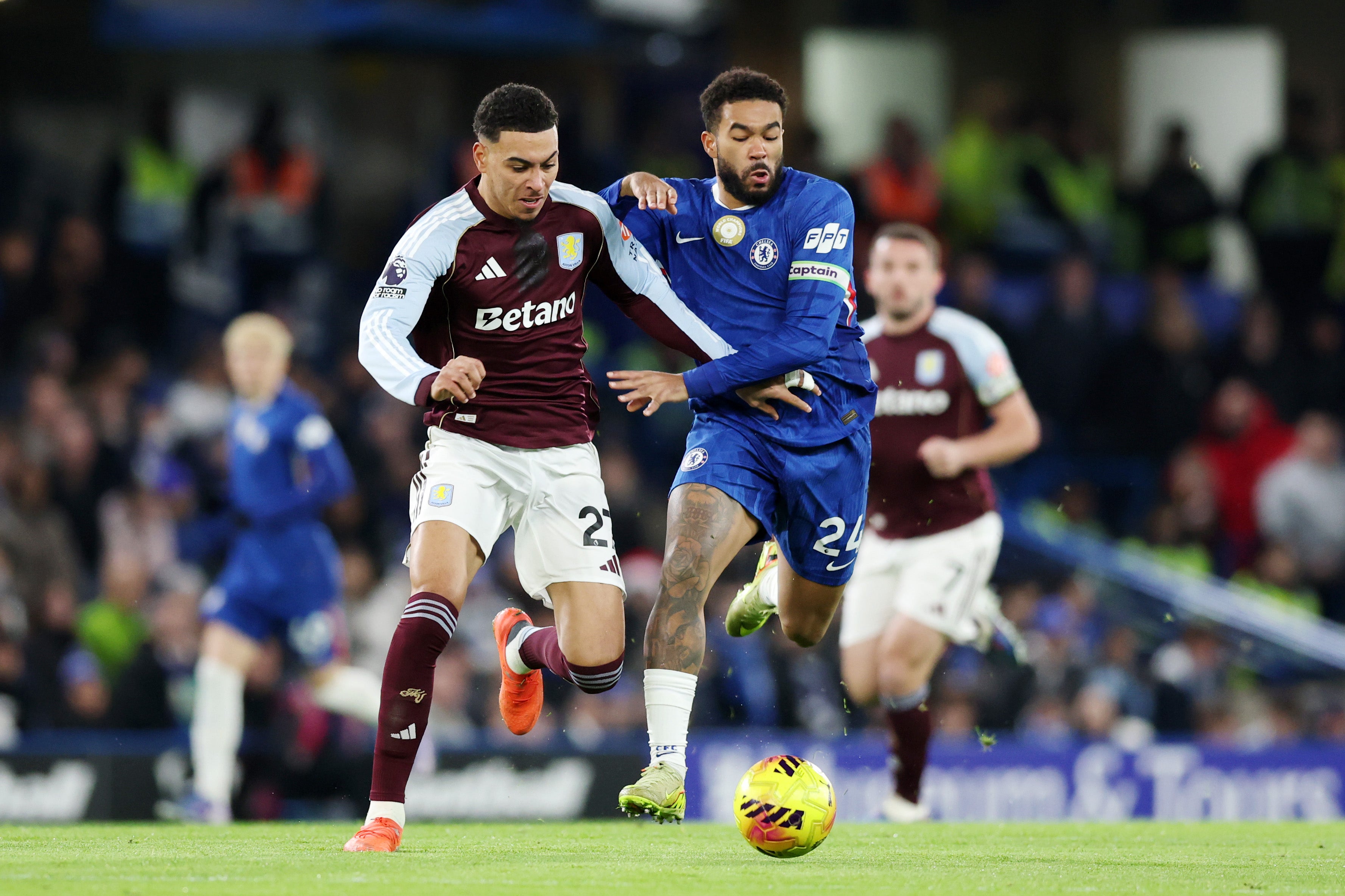 Rogers is a versatile forward who can play in a number of attacking roles (Getty)