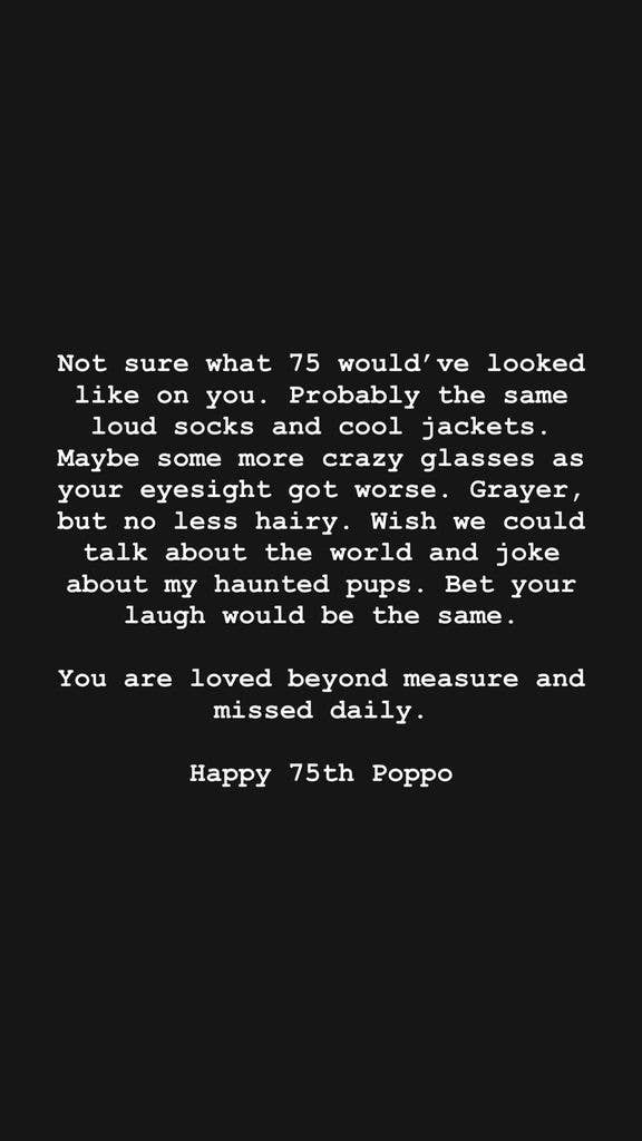 Zelda Williams' message shared on Instagram on July 21