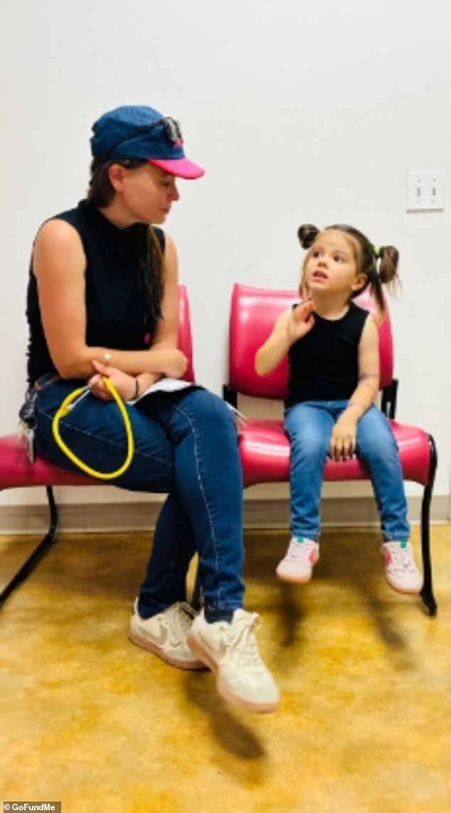 Barajas told KTLA: 'She's doing great now. 'I'd say she's about 70 percent recovered. She's still bruised on her left hand where she was bitten'