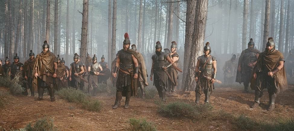 Matt Damon appears in armor as his character Odysseus in ‘The Odyssey.’ / Melinda Sue Gordon/Universal Pic -Universal Studios
