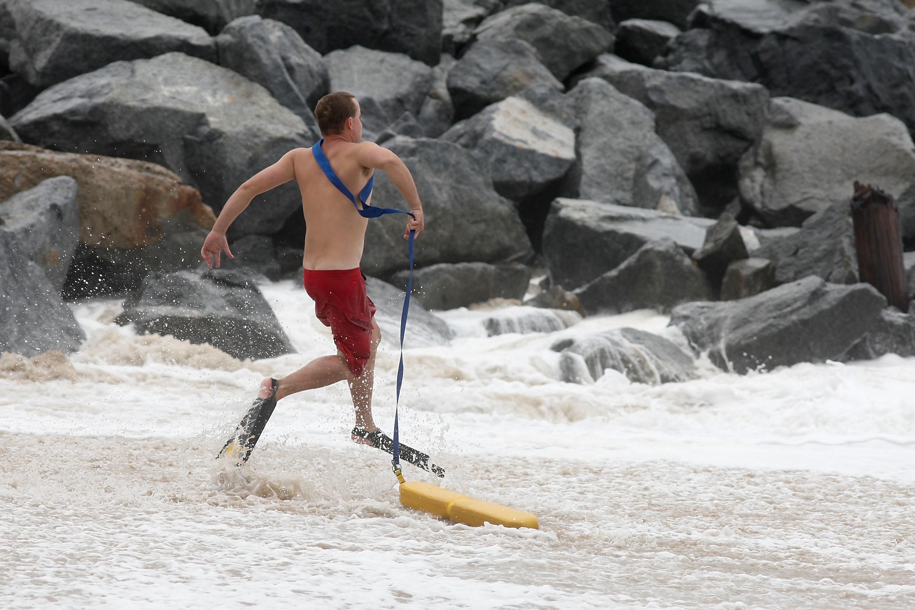 100 rescues conducted in Newport Beach amid high surf