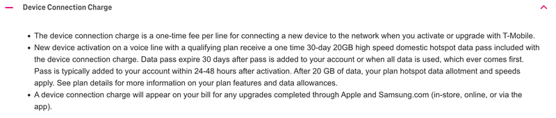 T-Mobile's updated terms. | Image by T-Mobile