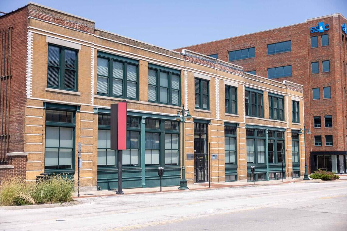 The Western Newspaper Union building on Tuesday, July 21, 2026. This century year old building is at risk of getting demolished to make way for a 20-story data center.