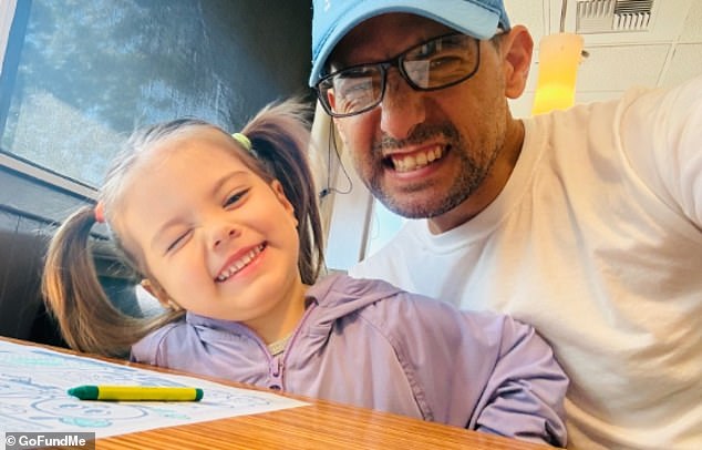 'Tragically, a Southern Pacific rattlesnake was hiding under the brown padded envelope and bit Addy's left hand,' the father wrote on GoFundMe