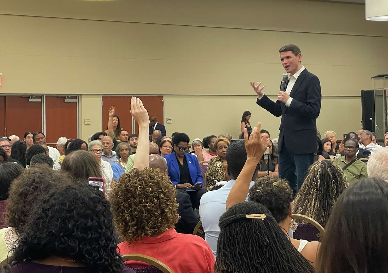 'Black people don't trust you': Talarico confronted in tense moment during Texas town hall