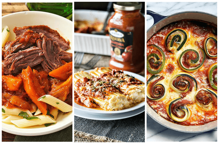 10 easy meals you can make with a jar of pasta sauce