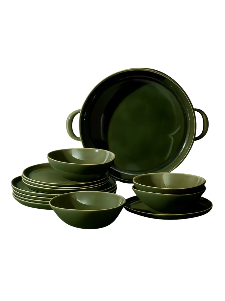 Family Feast Dinnerware, Set of 13 Pieces