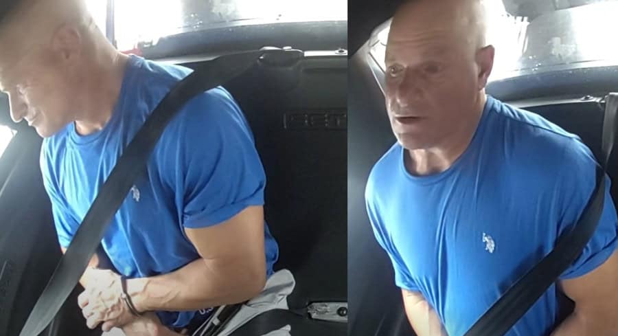 Florida man busted on the way to drug test with synthetic urine strapped in pants