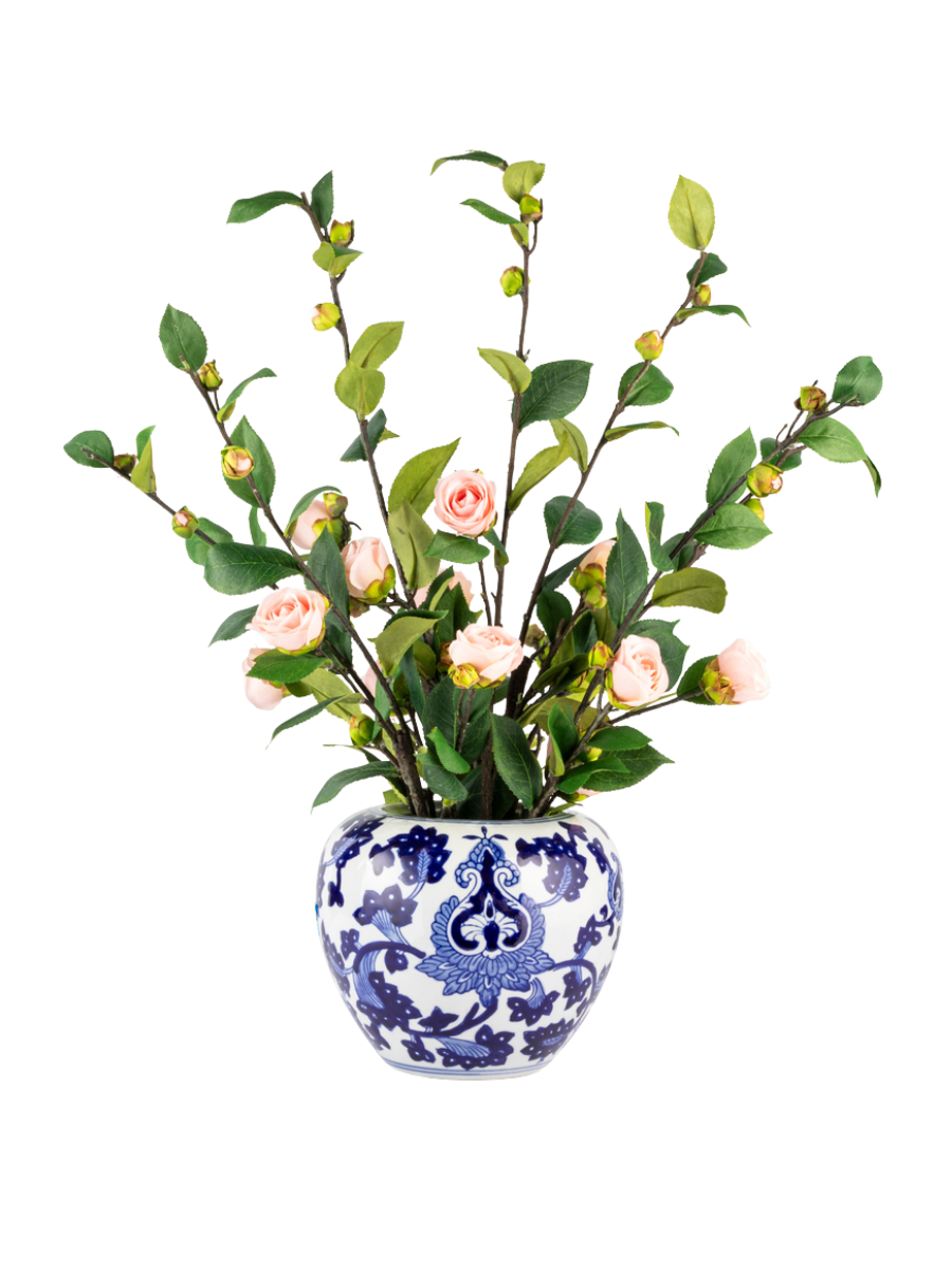 Beau Toile Rose Branch Arrangement