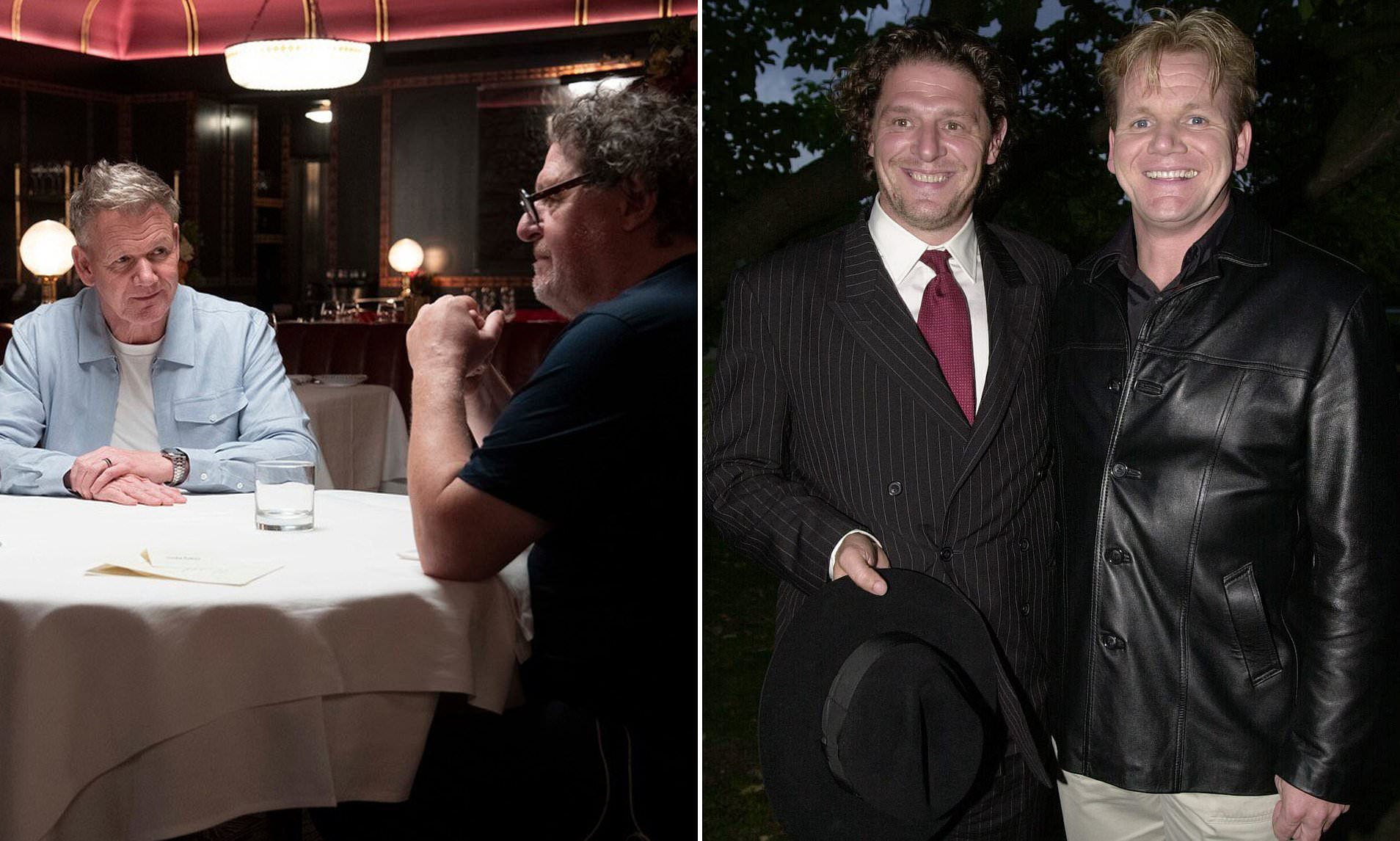 Gordon Ramsay reunites with 'former enemy' Marco Pierre White and Heston Blumenthal for new BBC show