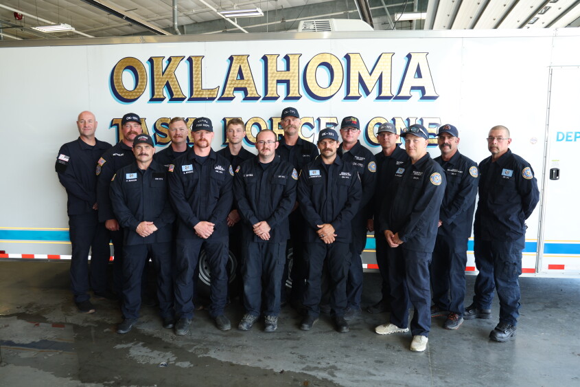 Oklahoma Task Force 1 extend deployment in Texas for flood response mission