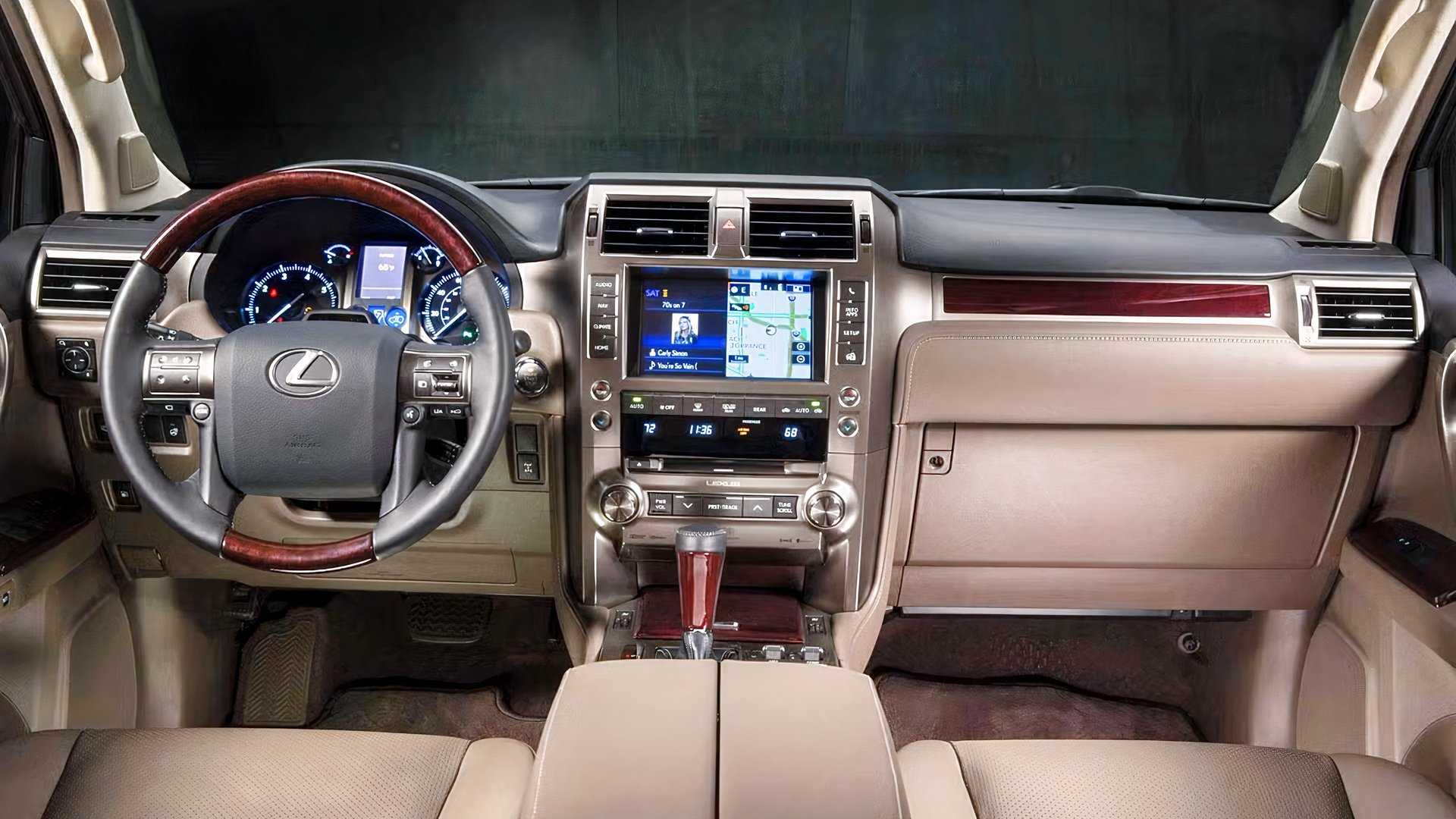 2017 Lexus GX 460 interior shot showing Dashboard
