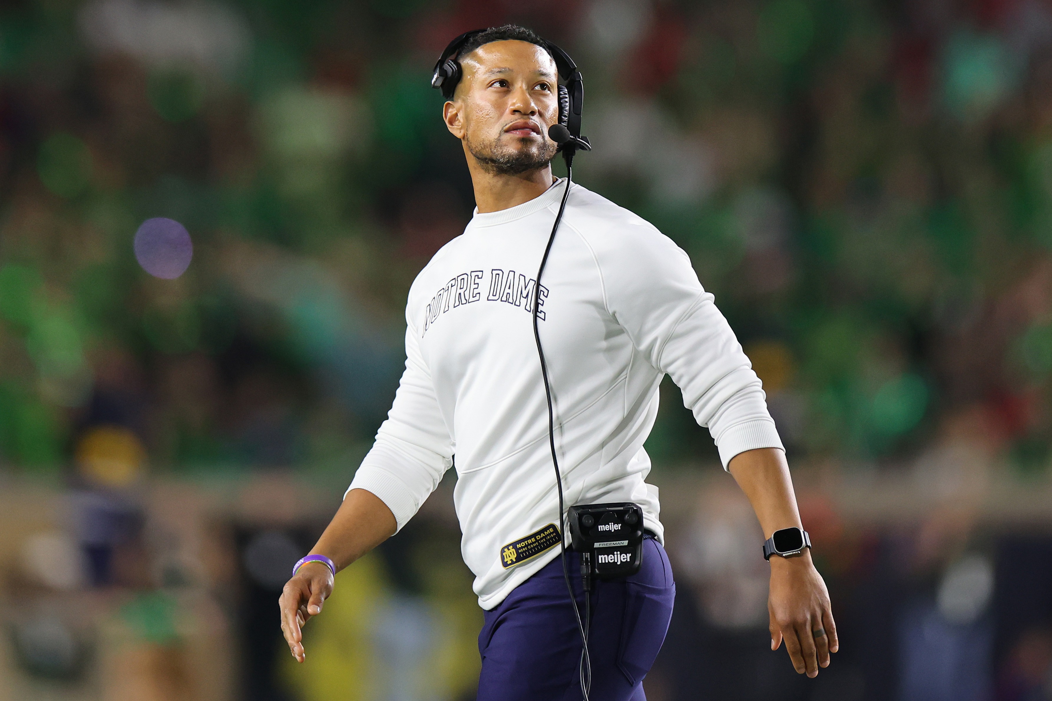 Notre Dame coach Marcus Freeman opens up on his future as NFL questions swirl