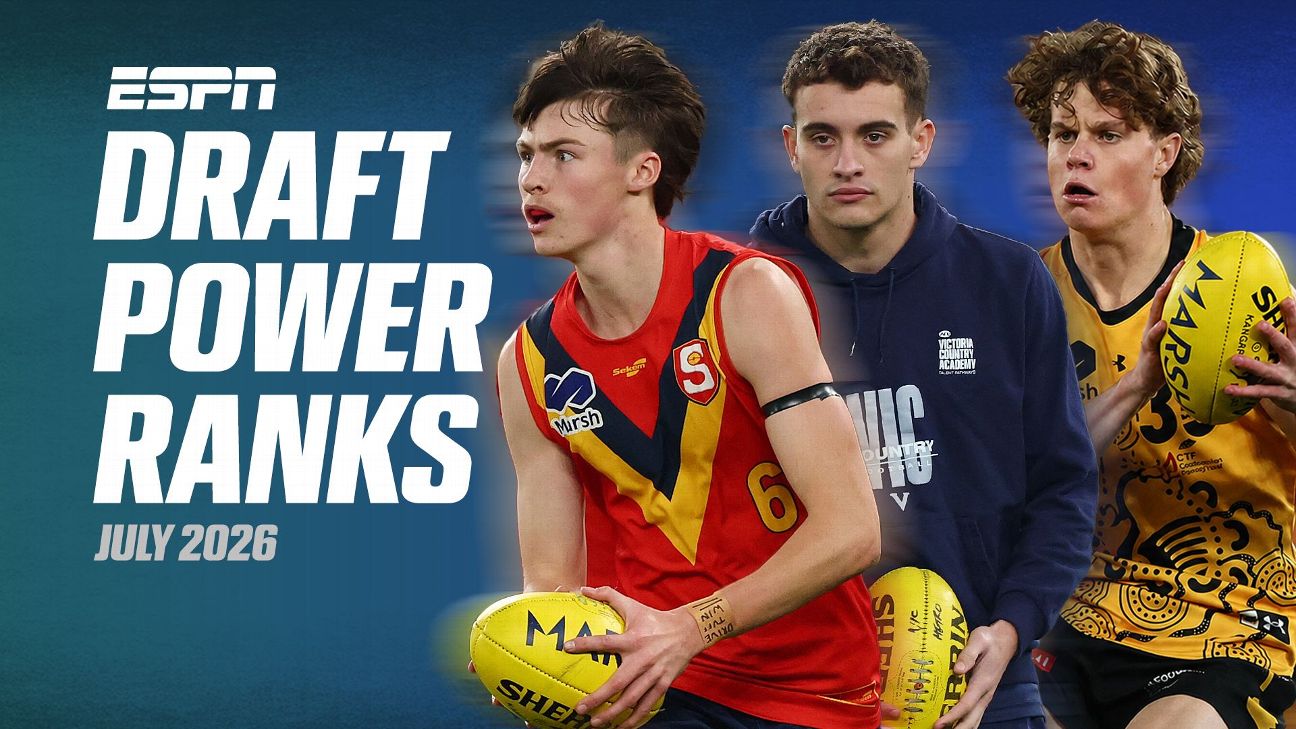July draft power rankings: Top 30 runs deep as national championships deliver