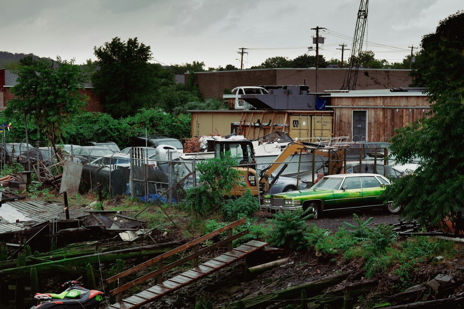 A California junkyard just burned down again. Congratulations, that's seven since March