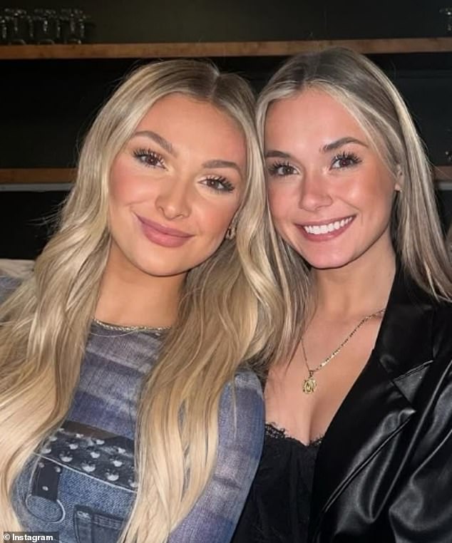 Makenzi Kern (right) died while on a bachelorette party trip with her friend Jones (left)