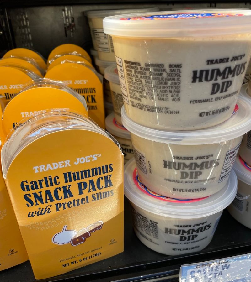 hummus snack pack trader joe's favorites for kids