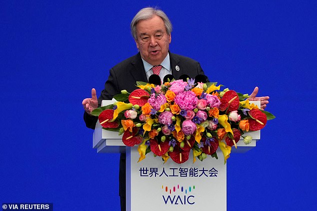 Current UN secretary-general Antonio Guterres is set to retire at the end of the year