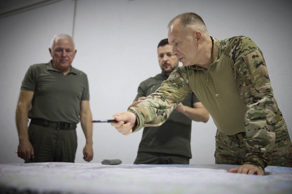 Zelensky sacks Ukrainian commander in chief Syrsky in major military shake-up