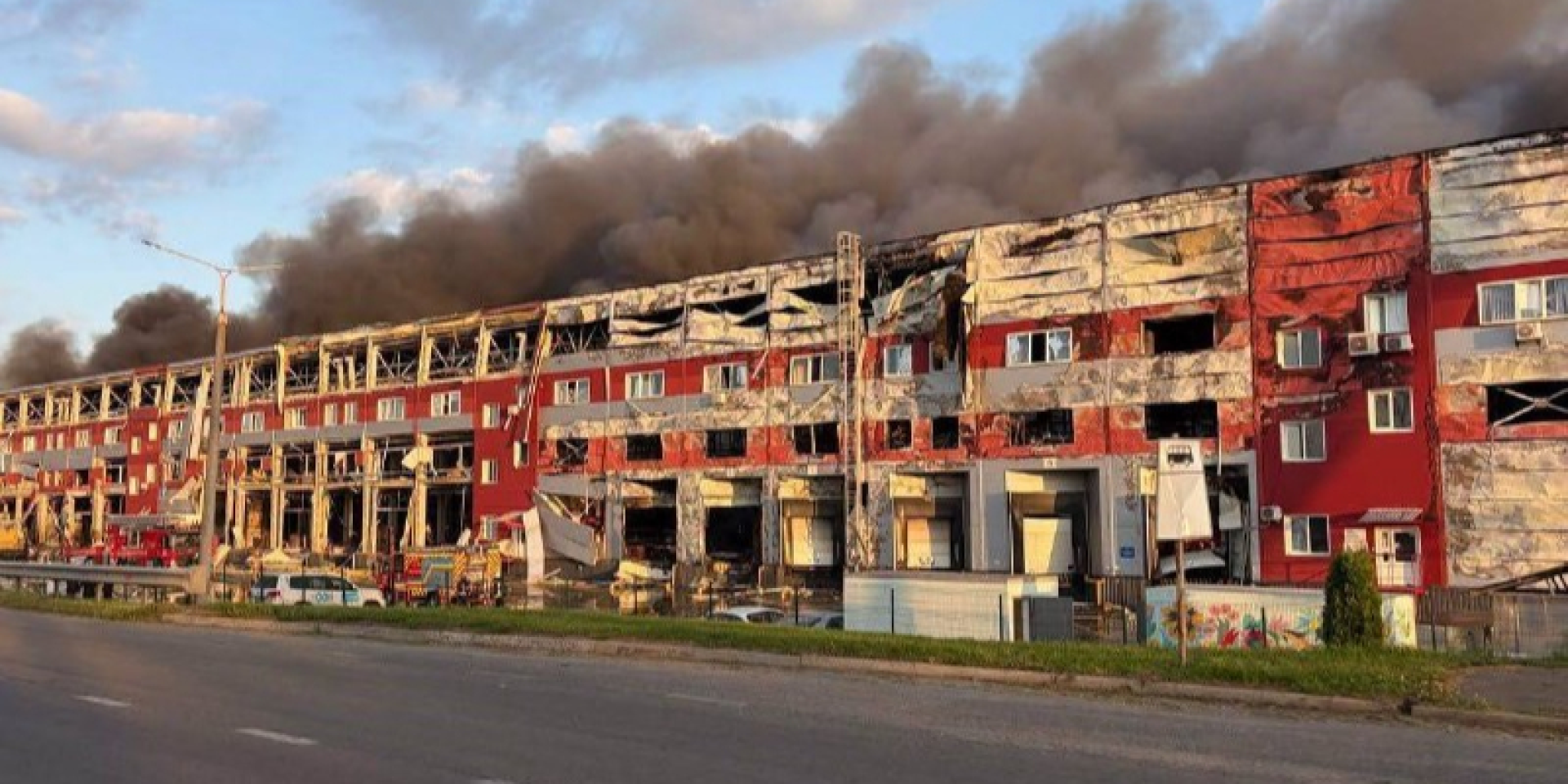 Russian strike destroys UNICEF humanitarian aid warehouse near Kyiv