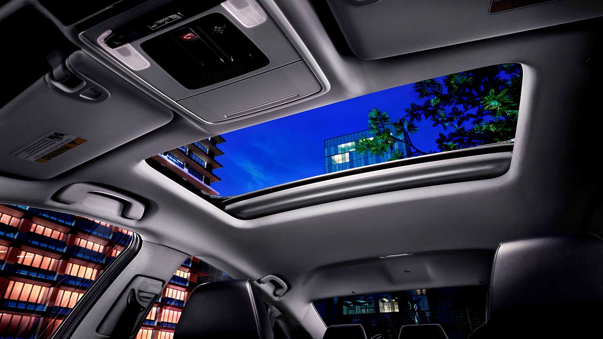2026 Honda Accord interior shot showing sunroof