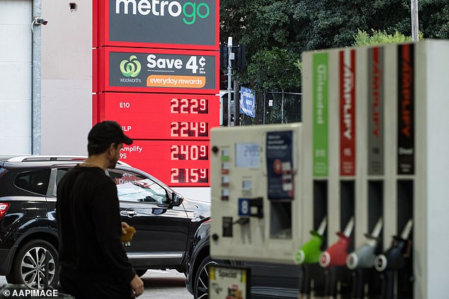 Australian drivers have been warned that fuel rationing could be brought in as early as September if the Strait of Hormuz remains closed (stock image)
