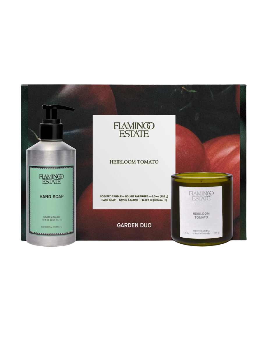 Heirloom Tomato Candle & Hand Soap Gift Set $122 Value
