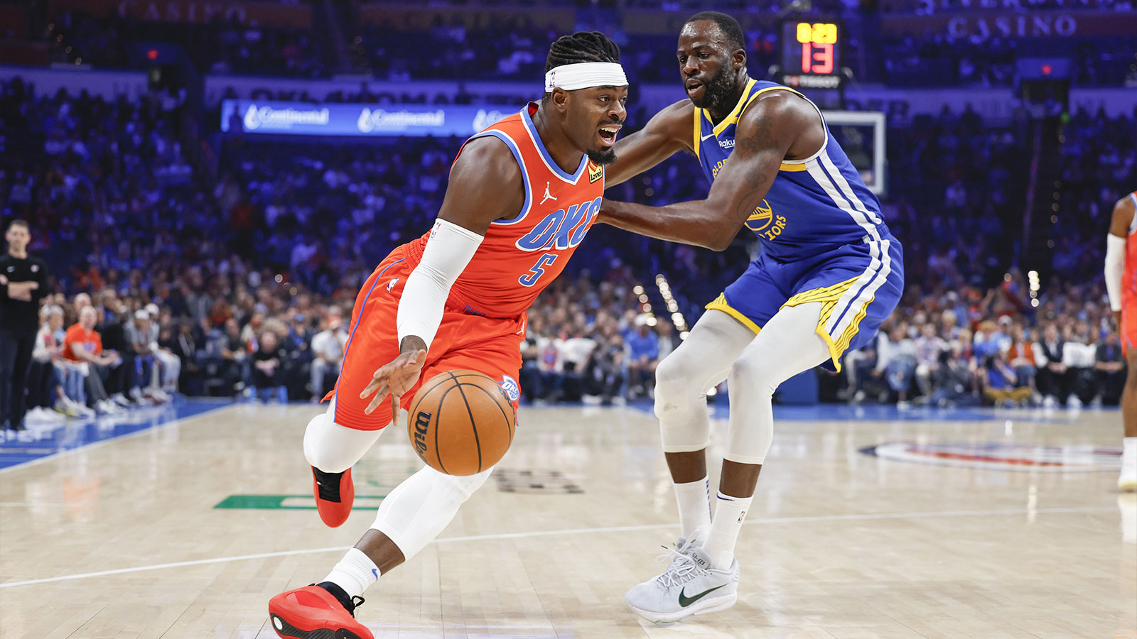 Warriors’ Draymond Green reacts to Thunder-Hawks-Mavs 3-team trade