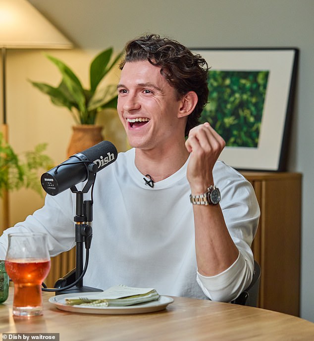 Tom Holland has revealed how he and wife Zendaya use an app to find the best spots to hang out in during their global The Odyssey press tour