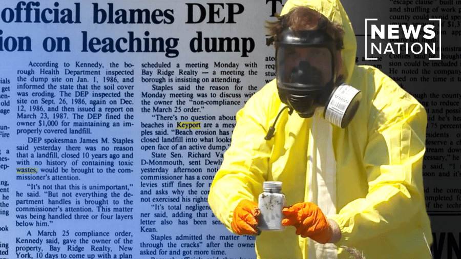 Toxic chemicals found in New Jersey 'cancer cluster' town