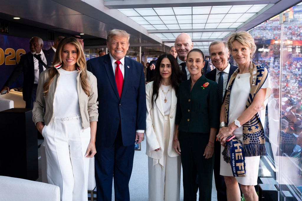 U.S President Trump Attends The FIFA World Cup Finals