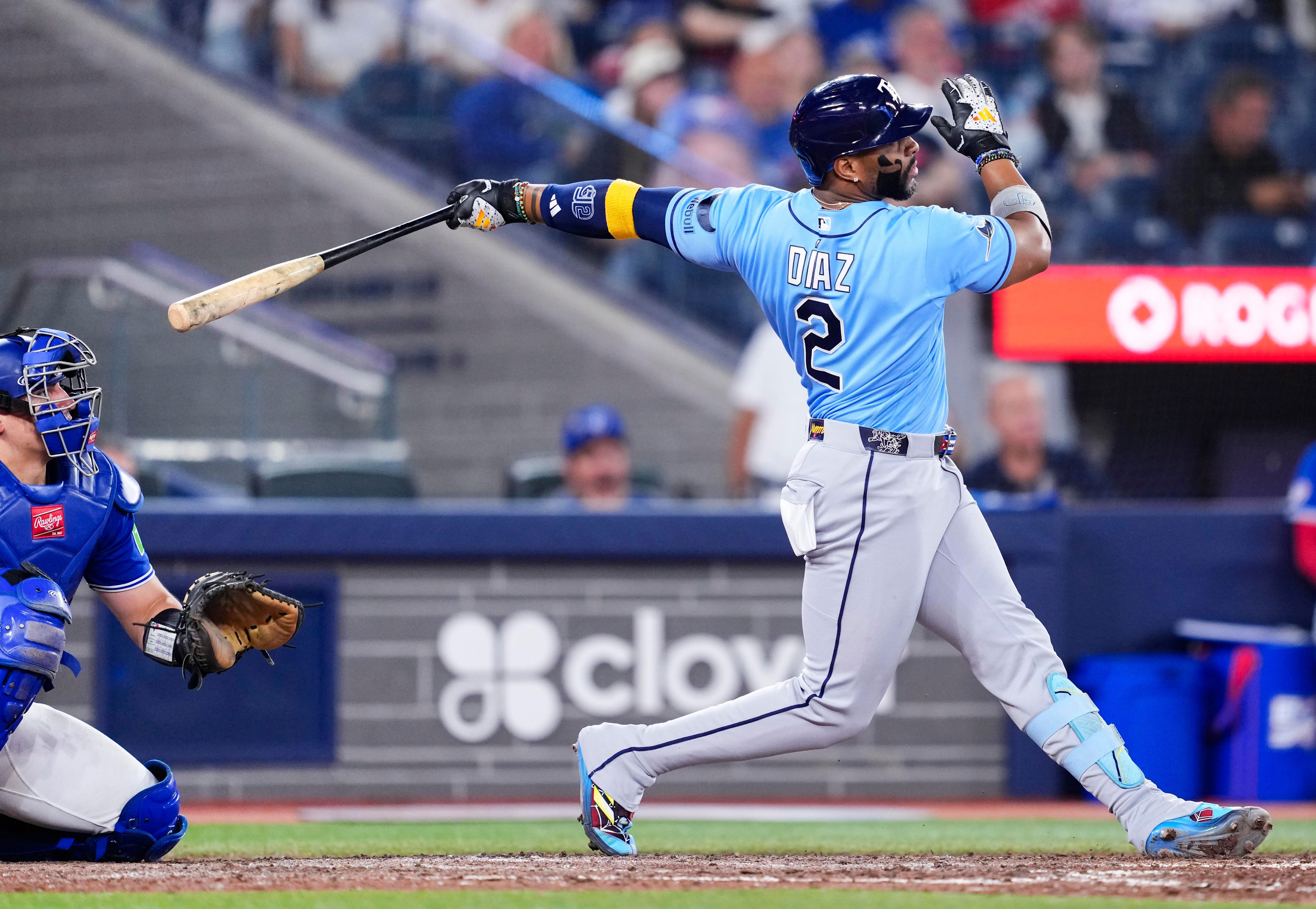 Hits all around! Rays 12, Blue Jays 2
