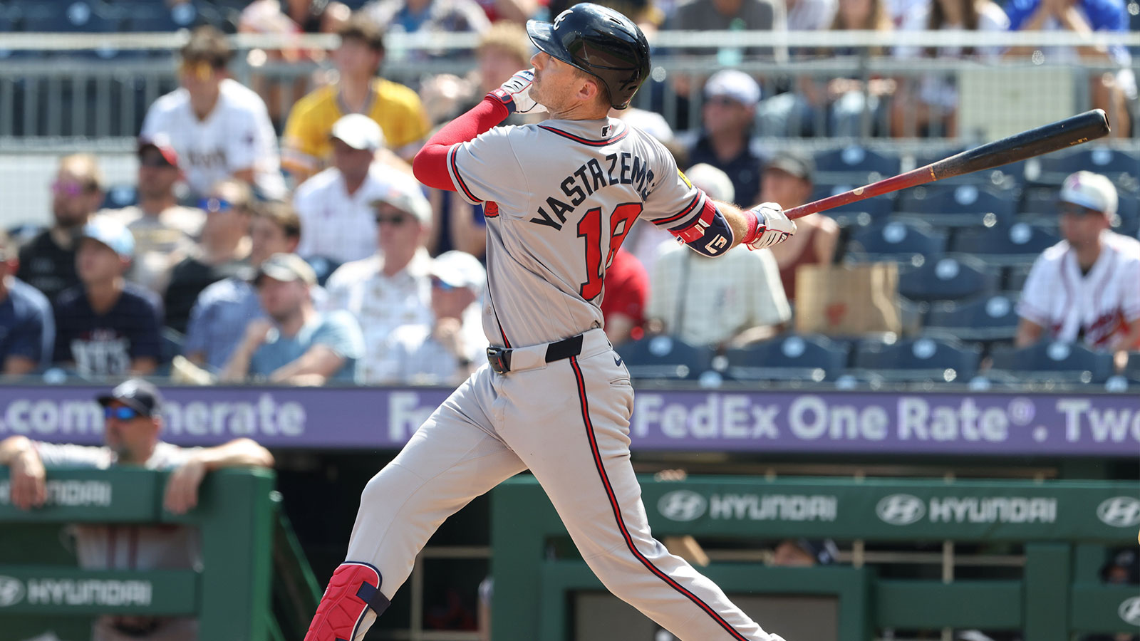 Braves get Mike Yastrzemski boost for Padres clash