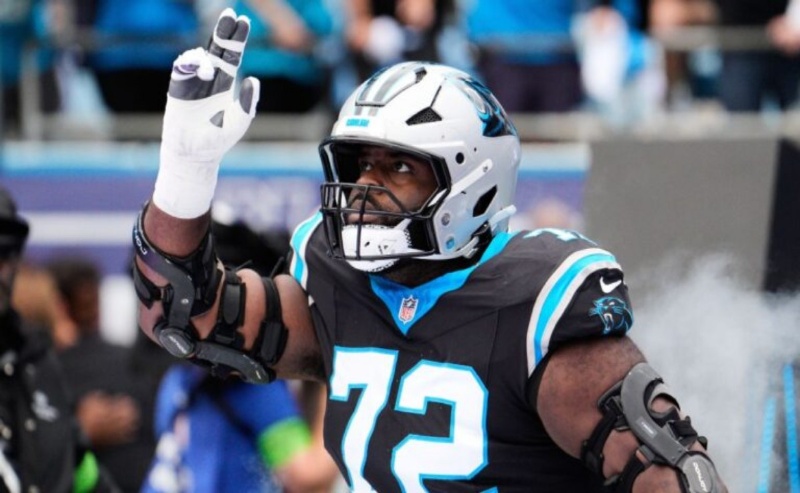 Panthers Hit by Major Injury Blow as Taylor Moton Expected to Miss Regular Season Time