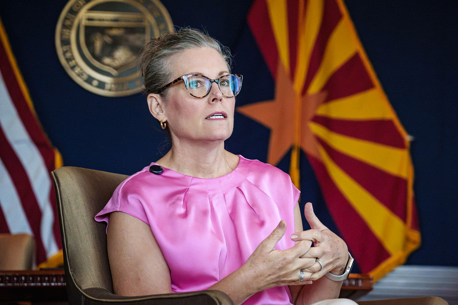 Gov. Katie Hobbs (Megan Mendoza / The Republic / USA TODAY Network via Reuters file)
