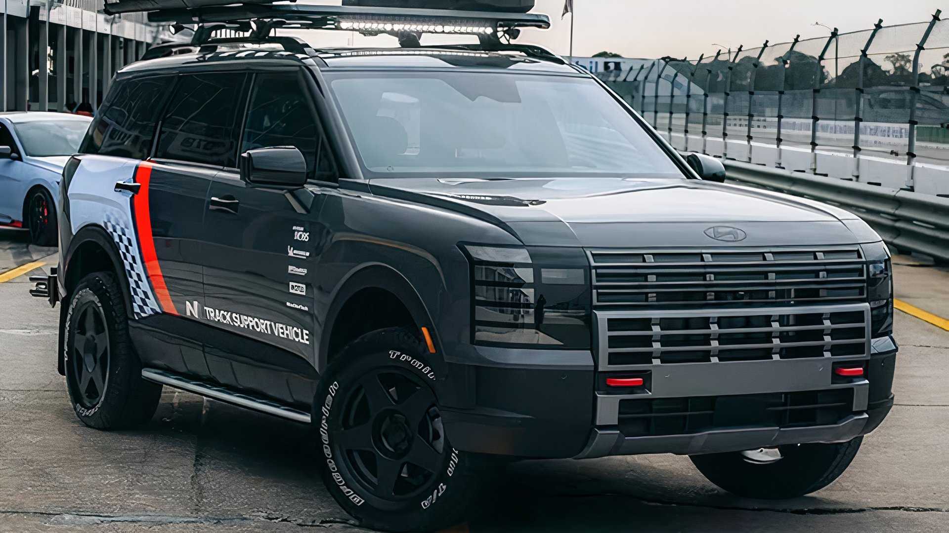Hyundai N Track Support Vehicle (Palisade) 7