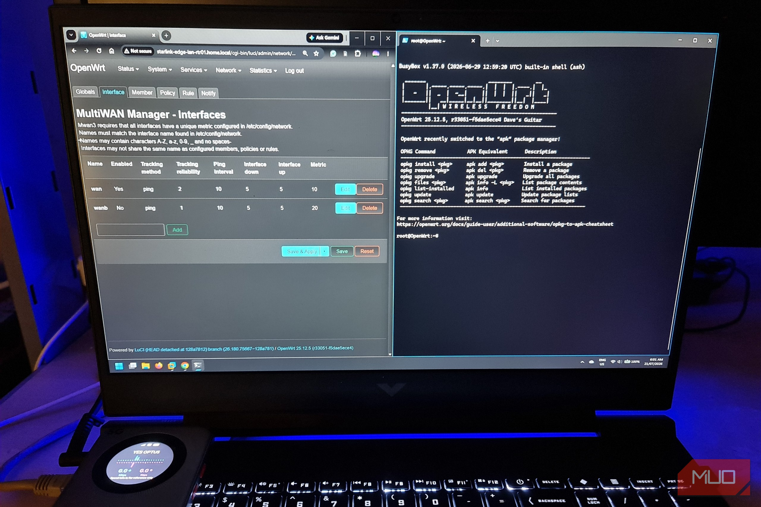 I turned my home and mobile internet into one backup connection, and now I'm never offline