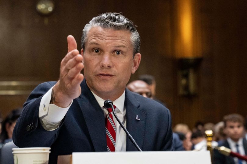 Pete Hegseth sweats as he refuses to answer Iran war question in Senate grilling