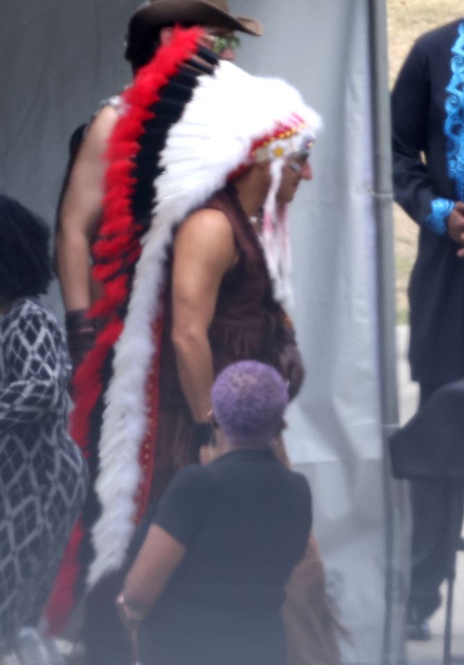 Current members of 1970s disco kings The Village People wear their iconic costumes as founder member and lead singer Victor Willis is buried at Greenwood Memorial Park and Mortuary in San Diego, CA. July 20, 2026
