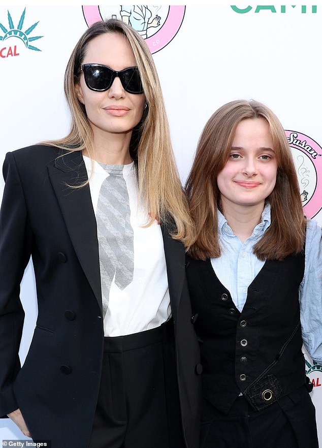 Back in May 2024, Vivienne notably dropped her father's surname in the Playbill program for the Broadway production of The Outsiders while serving as a producer alongside her mother