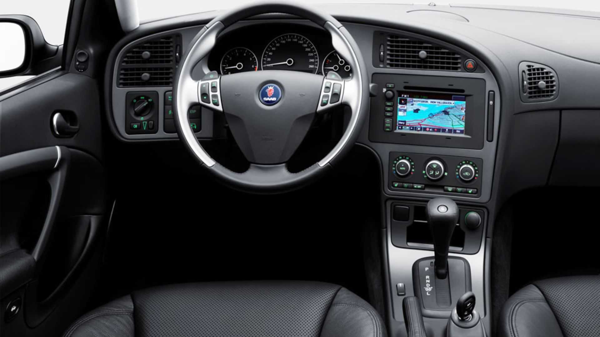 2006 - 2009 Saab 9-5 Sedan Dashboard black