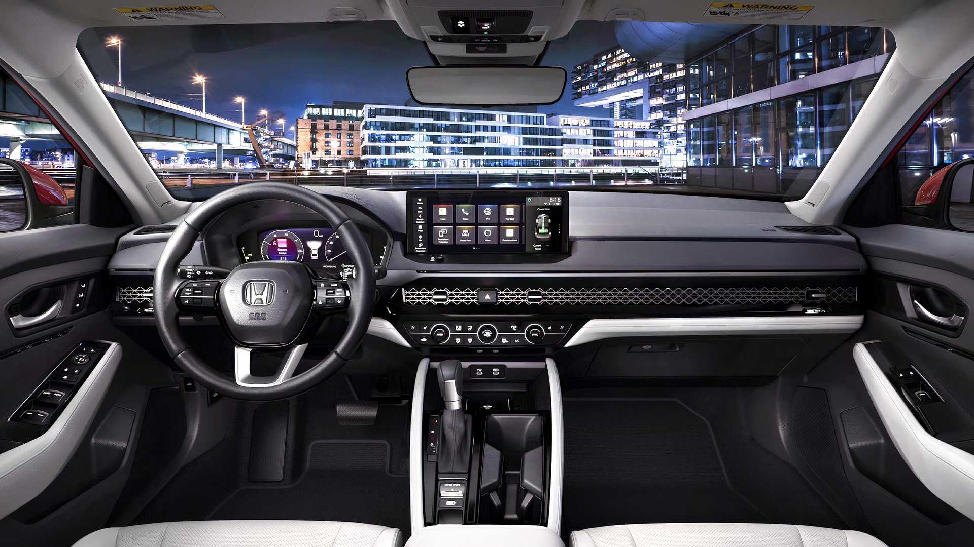 2026 Honda Accord interior shot showing Dashboard