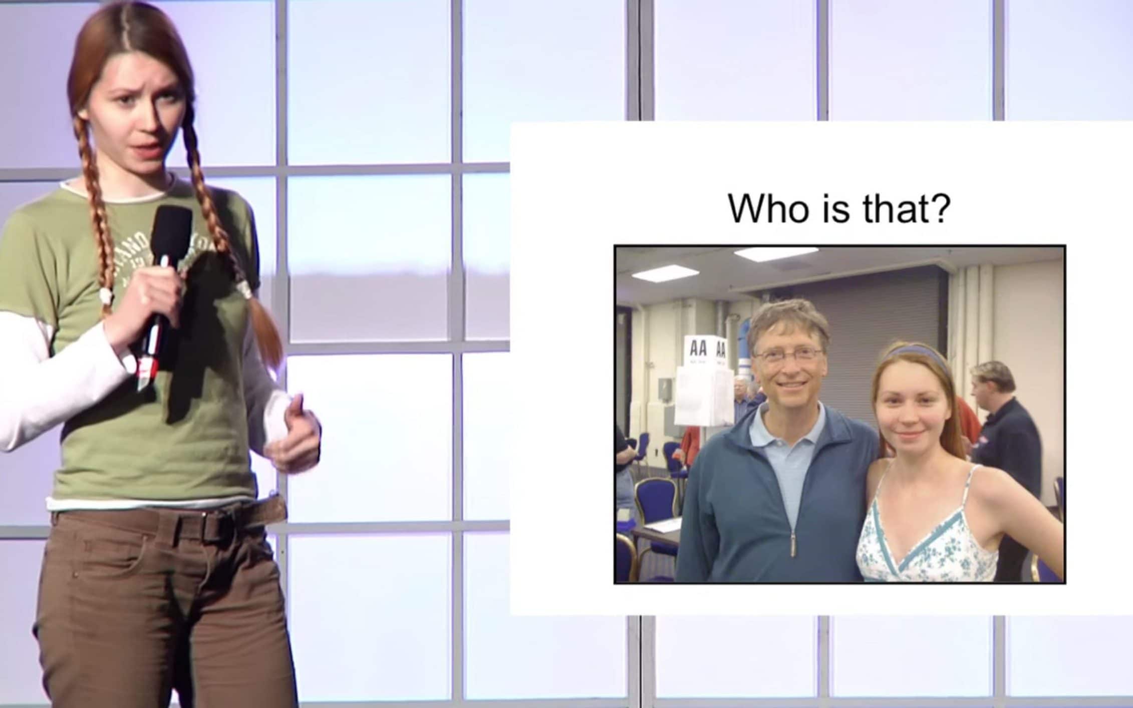Mr Gates had affairs with three women, including Mila Antonova, a Russian bridge player
